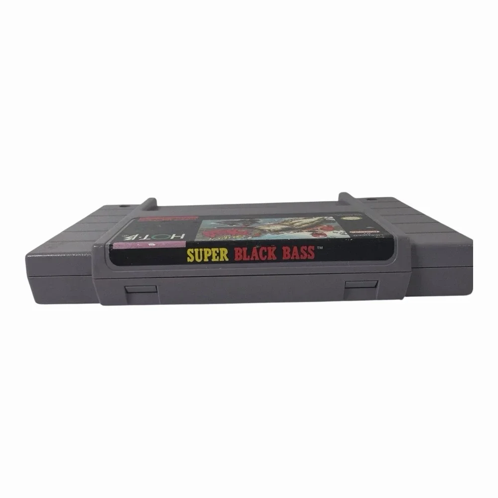 Super Black Bass For Nintendo‎ SNES 1992 Cartridge